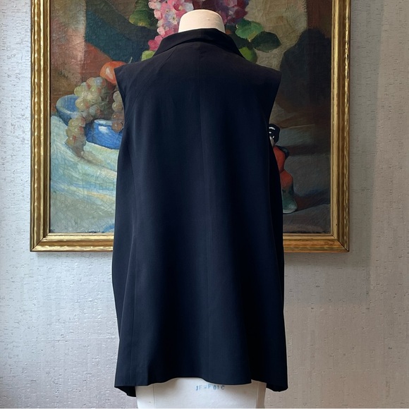 Eileen Fisher Black Vest - Picture 4 of 5